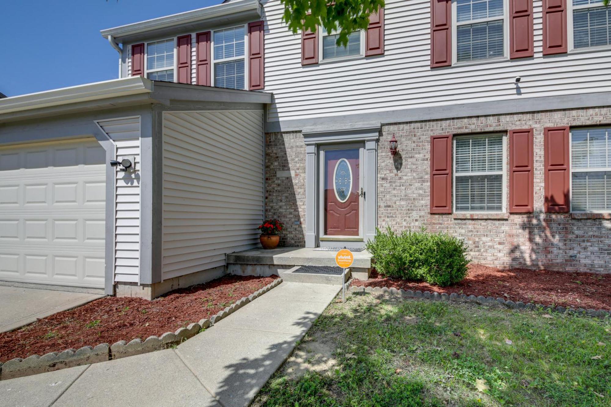 Family-Friendly Indianapolis Home With Fenced Yard Exterior photo